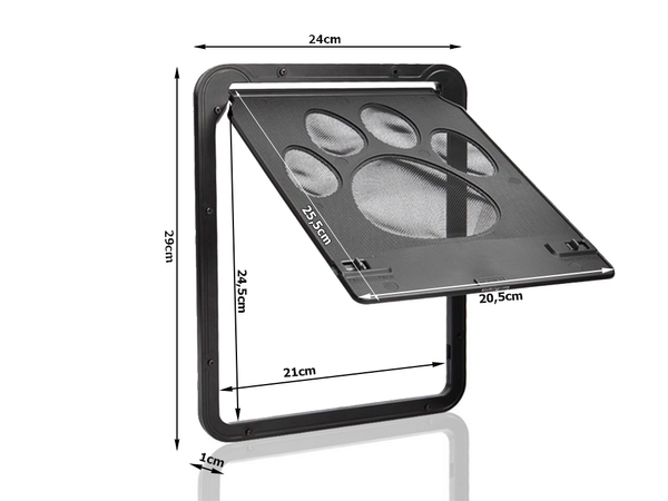 Drzwiczki drzwi dla psa kota klapka wejście