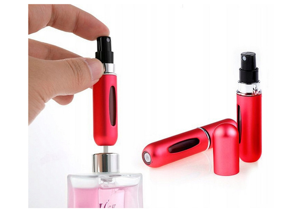 Atomizer podróżny z rozpylaczem do perfum flakon 5ml dozownik na perfumy