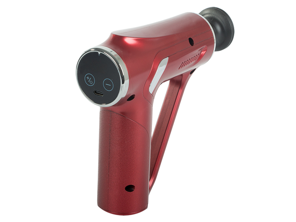 Pistolet do masażu pleców ciała nóg masażer mocny massage gun 4 końcówki