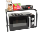 Stojak na mikrofalówkę półka kuchenna organizer na mikrofalę loft szafka