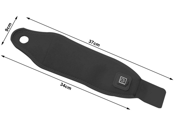 Opaska grzejąca na ból nadgarstka rozgrzewająca na usb orteza 3 poziomy