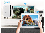 Wzmacniacz sygnału wi-fi mocny repeater 300mb/s