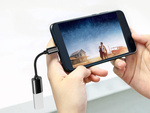 Adapter przejściówka usb-c do usb-a 3.0 otg solidny do telefonu solidna