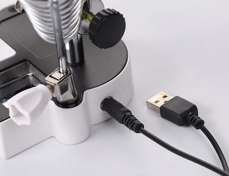 Trzecia ręka zestaw do lutowania uchwyt lupa led