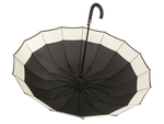 Elegancki duży parasol rządowy mocny xxl antypoślizgowa rączka automatyczny