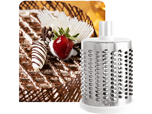 Maszynka do tarcia ziemniaków sera warzyw szatkownica 3x tarki wkłady 3w1