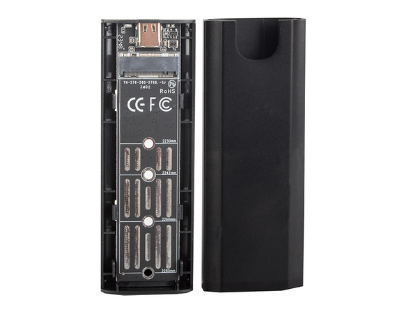 Obudowa adapter dysku kieszeń m.2 sata ngff usb 3.1 usb typ-c 2230-2280mm