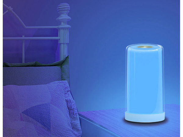 Lampka nocna stołowa biurkowa led usb dotykowa kolorowa bezprzewodowa
