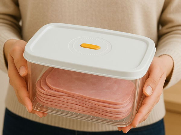 Pojemnik na żywność z pokrywką hermetyczny organizer do kuchni 2,5l 2500ml