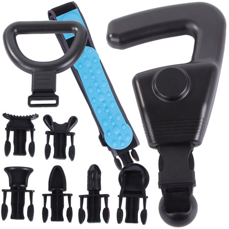 Masażer do pleców ciała szyi karku pistolet do masażu pas masujący