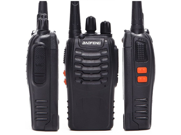 Krótkofalówki 2x walkie talkie baofeng bf888s pmr