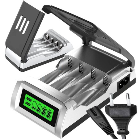 Szybka ładowarka do akumulatorków baterii paluszków aa i aaa automatyczna