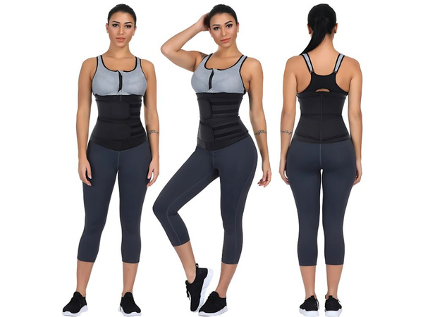 Pas wyszczuplający neoprenowy odchudzający na brzuch i zdrowy kręgosłup xl