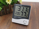 Termometr cyfrowy lcd wew. zewnętrzny data alarm