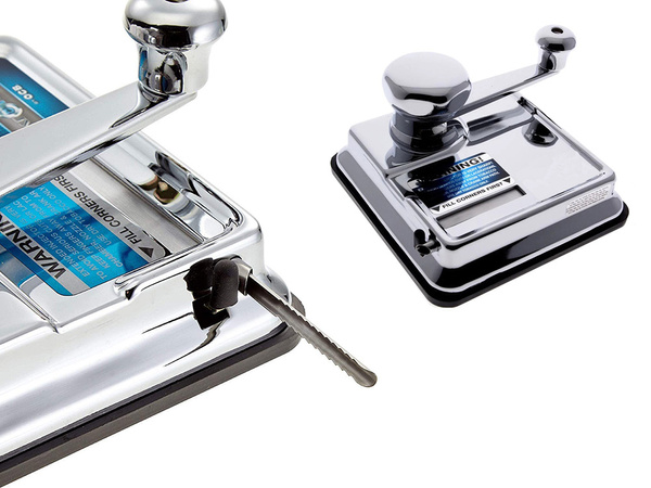 Nabijarka tłokowa do papierosów tytoniu stalowa