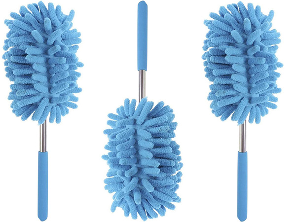 Szczotka miotełka do kurzu brudu teleskopowa długa rozkładana mikrofibra