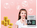 Skarbonka sejf bankomat na kod dostępu banknoty