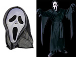 Maska krzyk na halloween przebranie strój strach