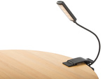 Lampka do czytania książek usb lampka nocna z klipsem zdrowa dla oczu 9 led
