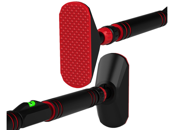 Drążek rozporowy do podciągania ćwiczeń regulowany stalowy