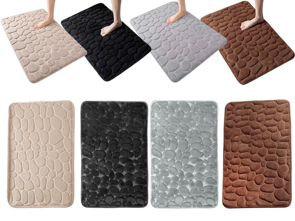 DYWANIK ŁAZIENKOWY MIĘKKI CHŁONNY ANTYPOŚLIZGOWY DUŻY 80X50 POD PRYSZNIC