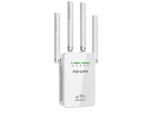 Mocny wzmacniacz sygnału wifi repeater 300mb/s wps