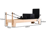 ŁÓŻKO DO ĆWICZEŃ PILATES PILATESU REFORMER URZĄDZENIE DO ĆWICZENIA FITNESS