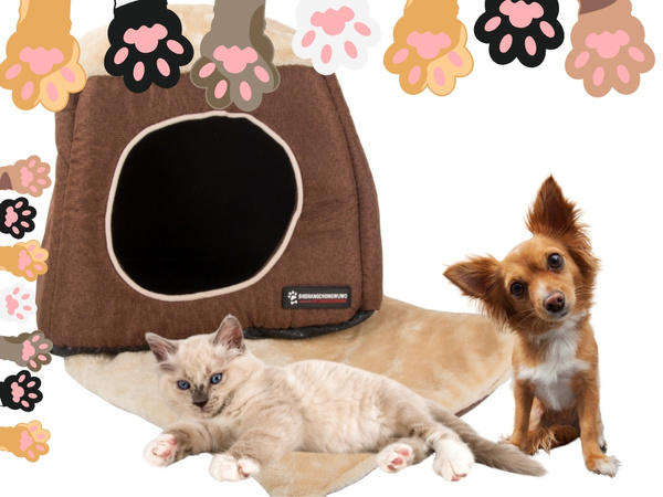 Domek legowisko dla psa kota miękkie budka namiot posłanie kanapa kojec