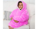 Ciepła bluza koc oversize xxl 2w1 gruba futrzak