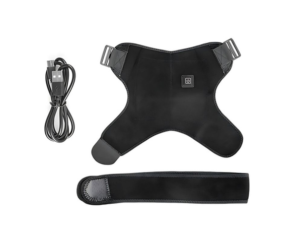 Opaska na bark ramię z podgrzewaniem ogrzewaniem 3 tryby grzania usb