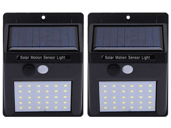 Lampa solarna 30 led smd czujnik ruchu zmierzchu