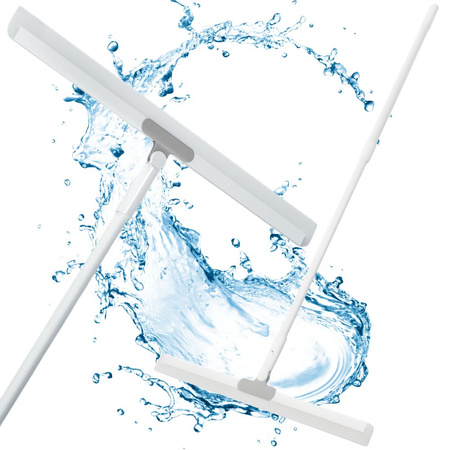 Ściągaczka do wody podłóg okien szyb luster z długim kijem teleskopowym