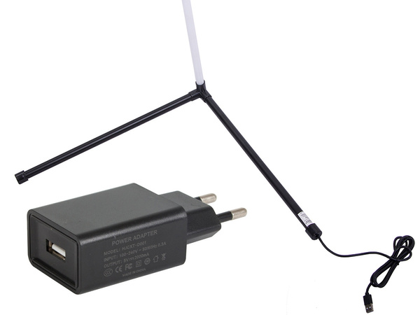 Lampa stojąca podłogowa narożnikowa rgb led nocna do sypialni aplikacja 1,5