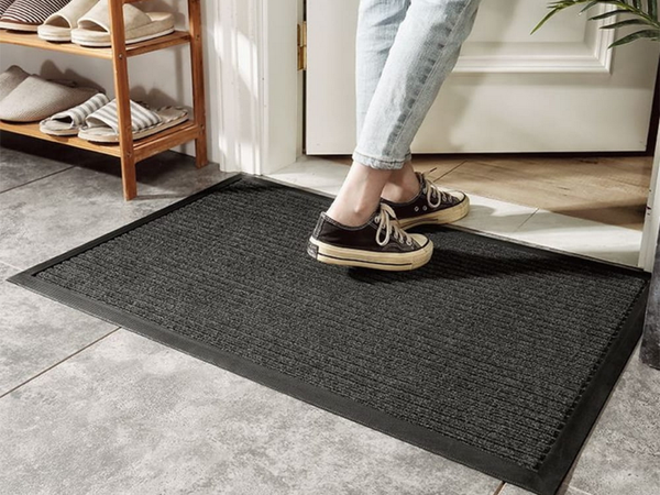 WYCIERACZKA PODGUMOWANA MATA DO BUTÓW POD DRZWI WEJŚCIOWA DO DOMU 60 X 90
