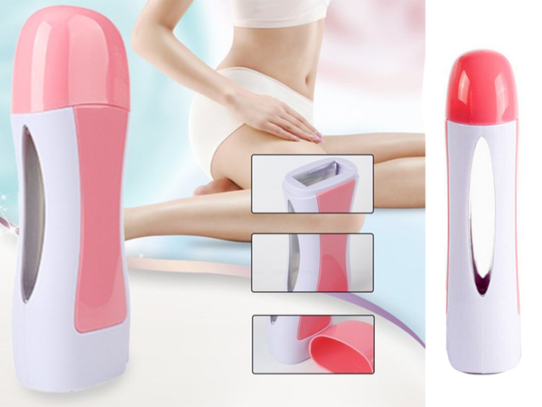 Zestaw do depilacji podgrzewacz wosk w rolce paski