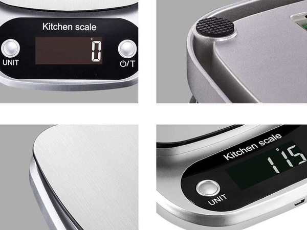 Waga kuchenna elektroniczna lcd domowa dokładna precyzyjna do 3 kg 0,1 g