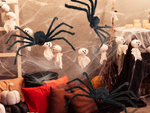 Pająk halloween gigant olbrzym tarantula dekoracja