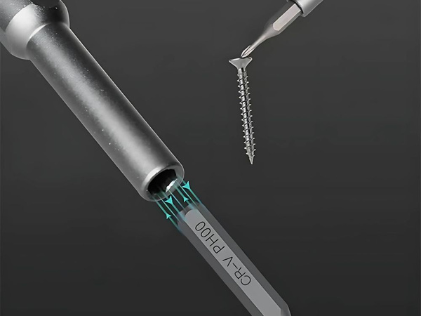 Zestaw bitów precyzyjnych wkrętak magnetyczne końcówki 24 bity + etui