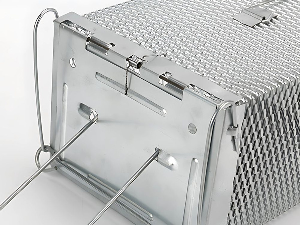 Pułapka żywołapka na szczury gryzonie humanitarna duża metalowa klatka xxl