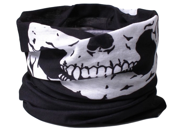 Komin kominiarka chusta na twarz bandama czaszka wielofunkcyjna tunel skull
