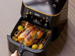 Frytkownica beztłuszczowa frytownica air fryer duża do pieczenia 1400w 10l