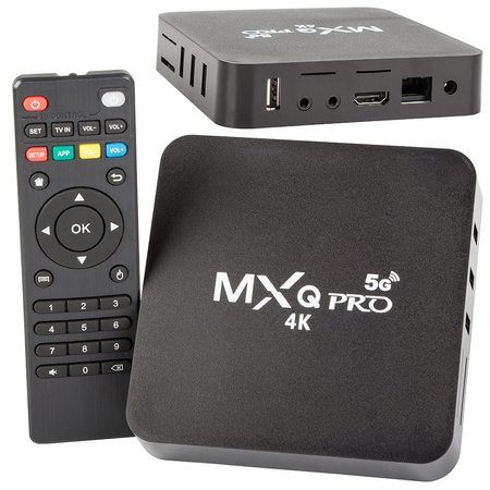 Odtwarzacz multimedialny smart tv box android 4k