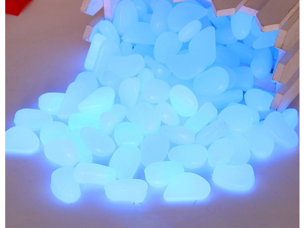 Kamyki kamienie świecące fluorescencyjne 100 Szt