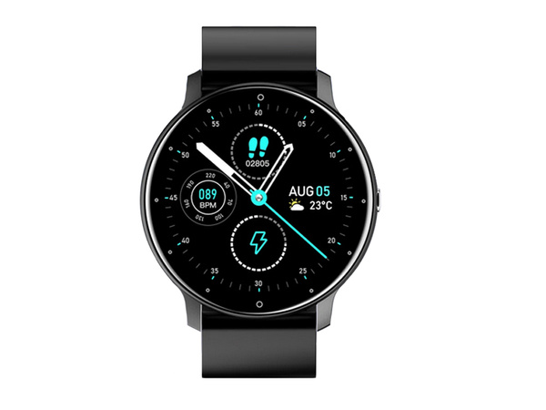 Smartwatch zegarek damski męski gumowy pasek sport bluetooth rozmowy