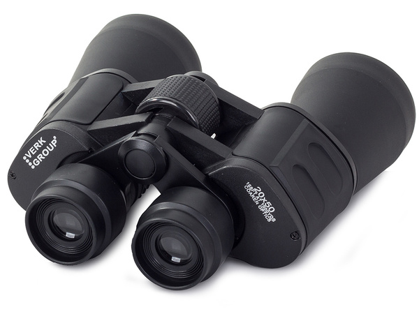 Lornetka verk 20x50 hd jakość bk-7 myśliwska duża