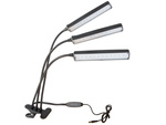 Lampa do roślin led usb uprawy wzrostu panel grow light timer klips kwiatów