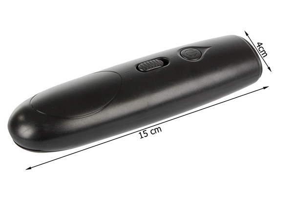 Odstraszacz psów ultradźwiękowy do tresury latarka