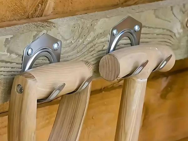 Wieszaki ścienne na narzędzia haczyki uchwyty 20szt metal zestaw z wkrętami