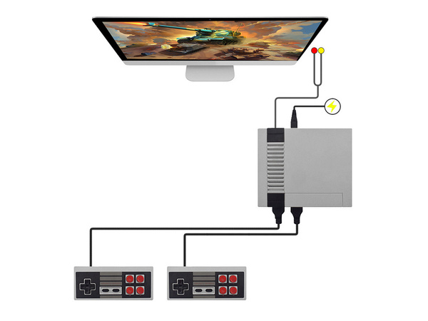 Gra telewizyjna konsola retro tv gry 620 gier pady