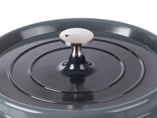 Garnek brytfanna do gotowania pieczenia non stick indukcja gaz pokrywa 4l